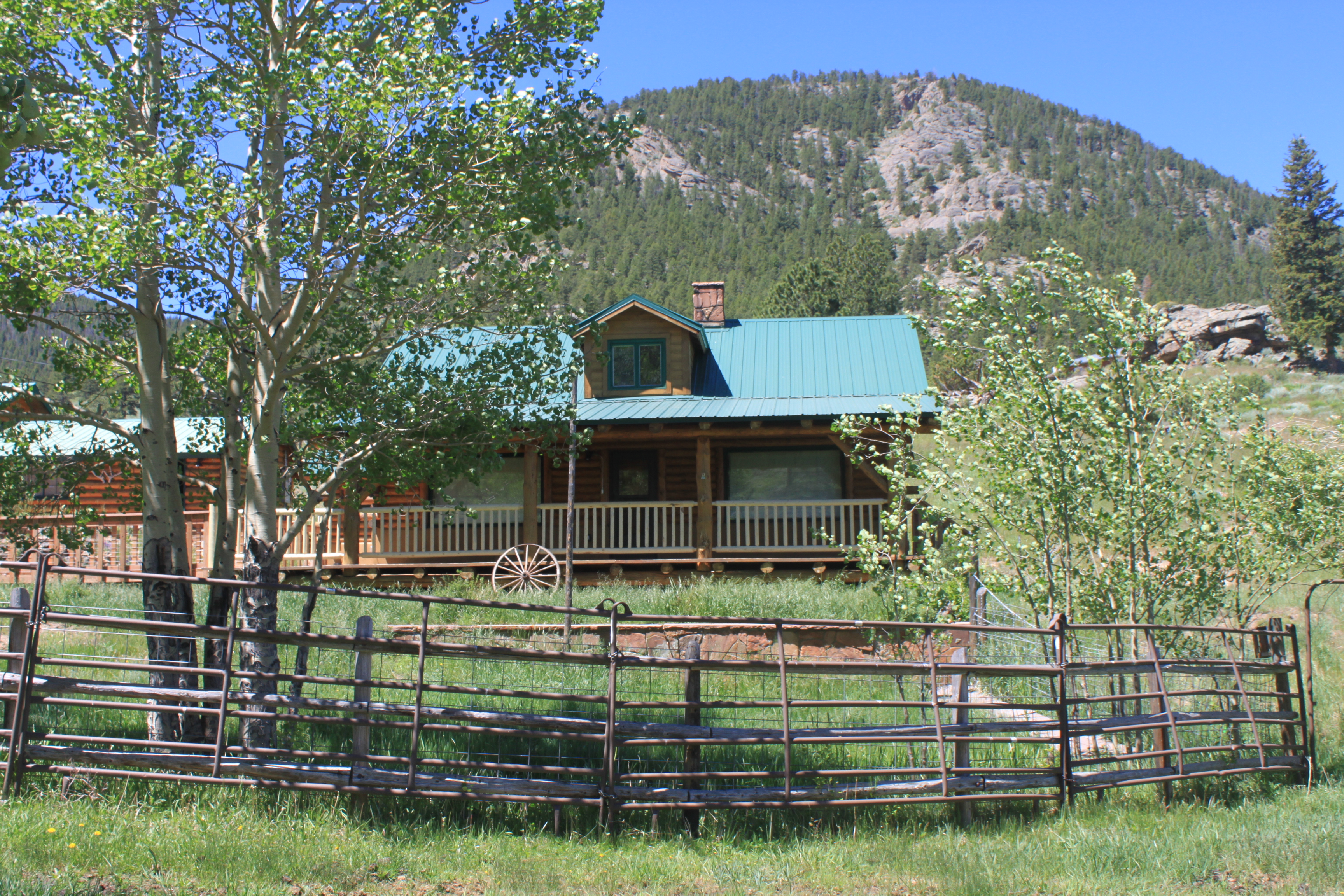 Authentic Log Cabin On 3 Acres Aspen Acres In Estes Park Colorado